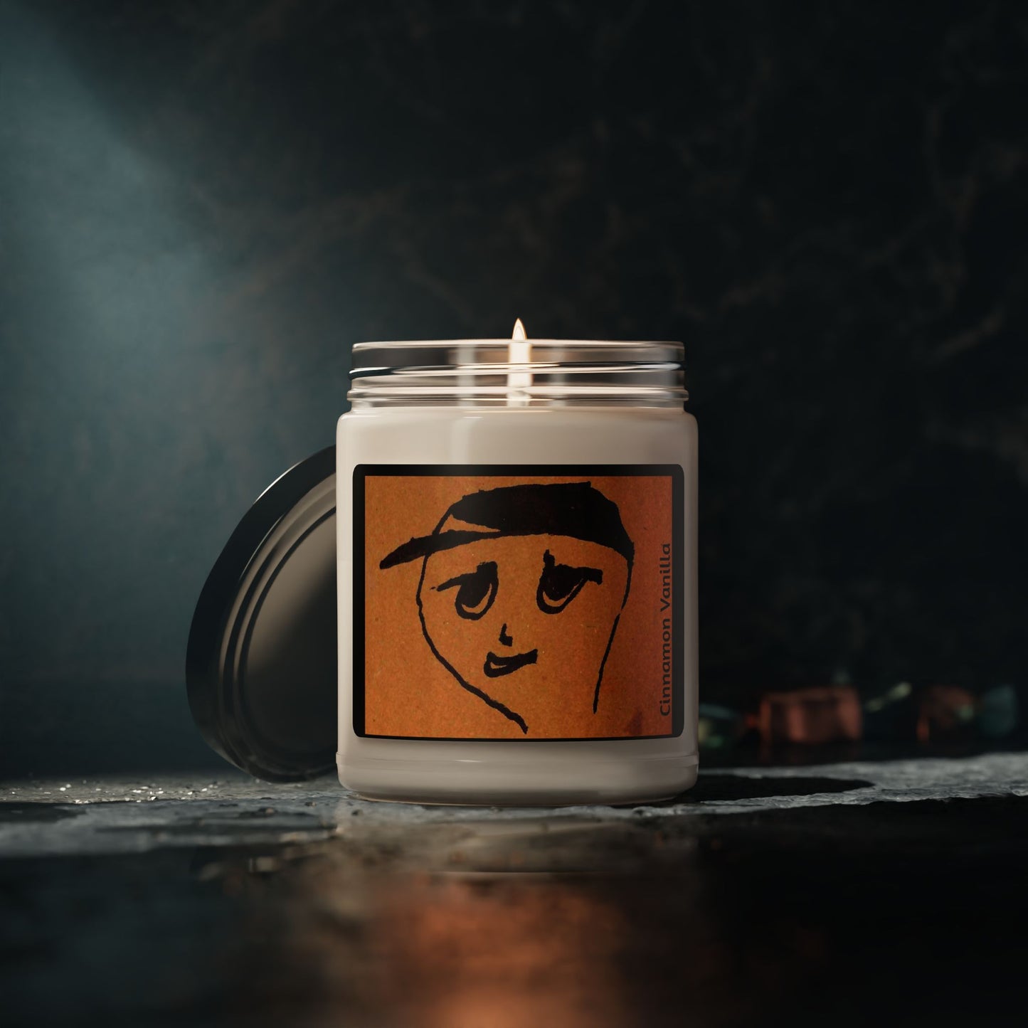 Soy Candle - I'm Grow Rick Scented, 9oz
