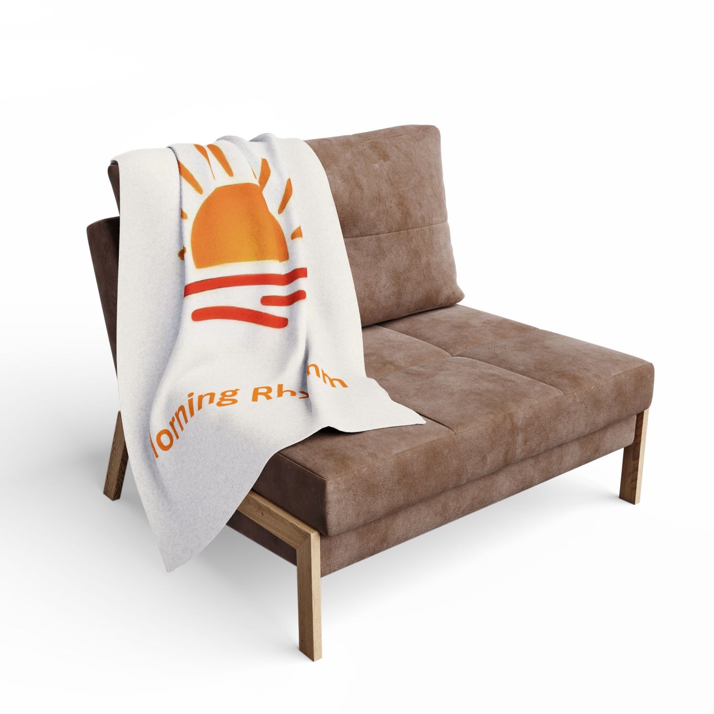 "Morning Rhythm" Sunrise Throw Blanket