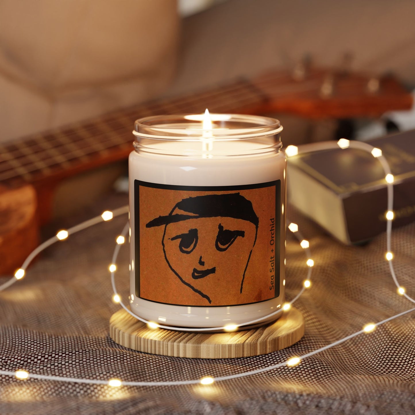 Soy Candle - I'm Grow Rick Scented, 9oz