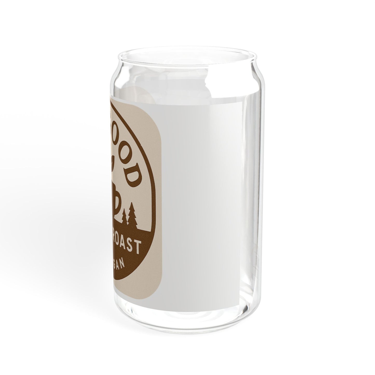 Eco-Friendly 16oz Sipper Glass with Bamboo Lid & Straw