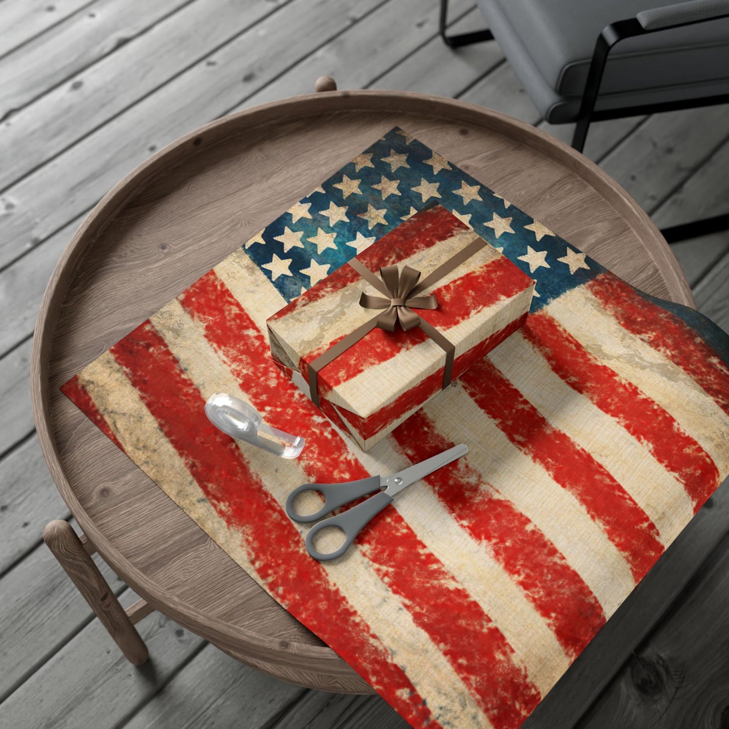 Patriotic Gift Wrap Papers for Holidays & Celebrations