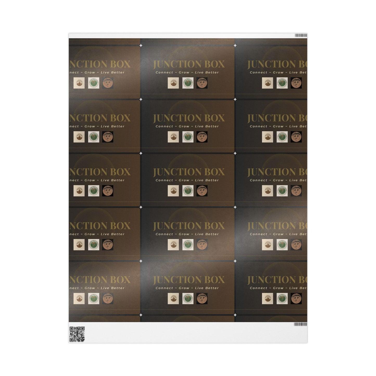 Elegant Patterned Wrapping Paper Roll - Perfect for Holiday Gifting and Special Occasions